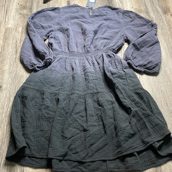 NWT Universal Thread Blue Grey Ombré Dress, size medium - Picture 10 of 11